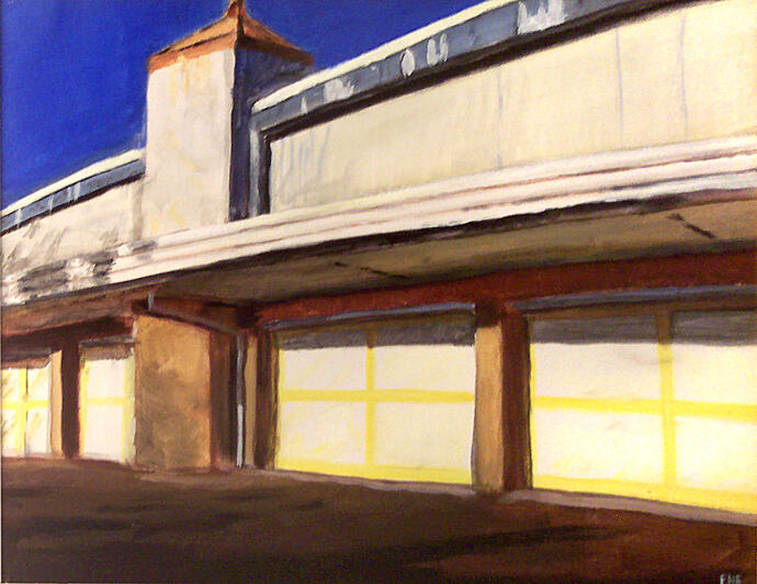 Arcade, Acrylic on Canvas Arcade, Acrylic on Canvas