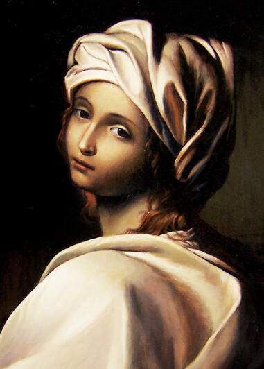 Study : Beatrice Cenci, Acrilic on Canvas Study : Beatrice Cenci, Acrilic on Canvas