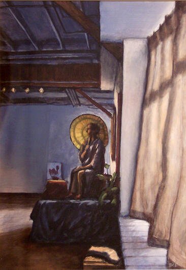 Yellow Barn Interior